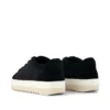 Basket à lacets et semelle compensée Rea pour femme Basket à lacets et semelle compensée Rea pour femme