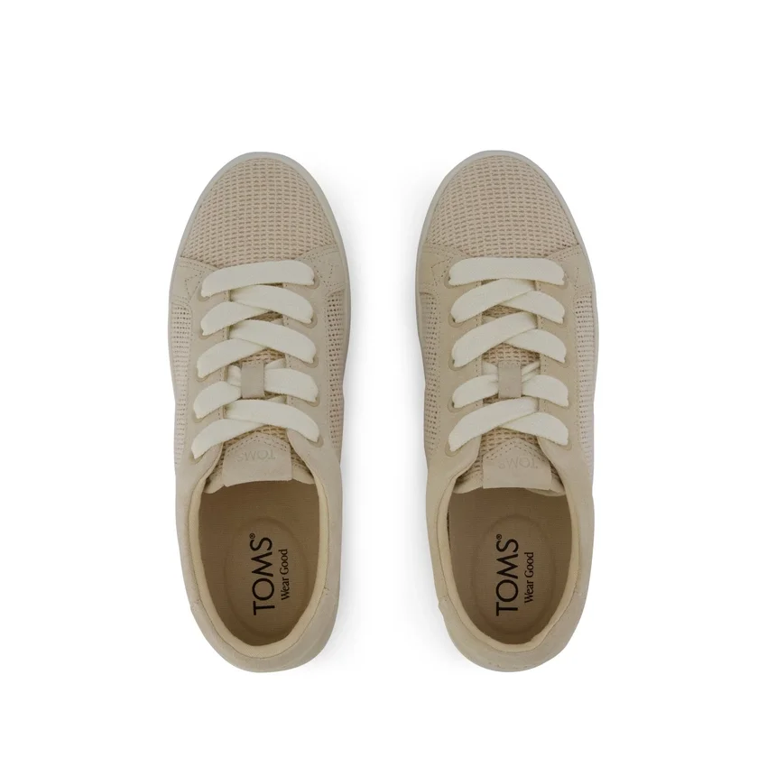 Basket à lacets et semelle compensée Rea pour femme Basket à lacets et semelle compensée Rea pour femme