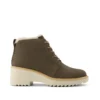 Bottes à lacets et talon compensé Maude pour femme Bottes à lacets et talon compensé Maude pour femme
