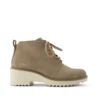 Bottes à lacets et talon compensé Maude pour femme Bottes à lacets et talon compensé Maude pour femme