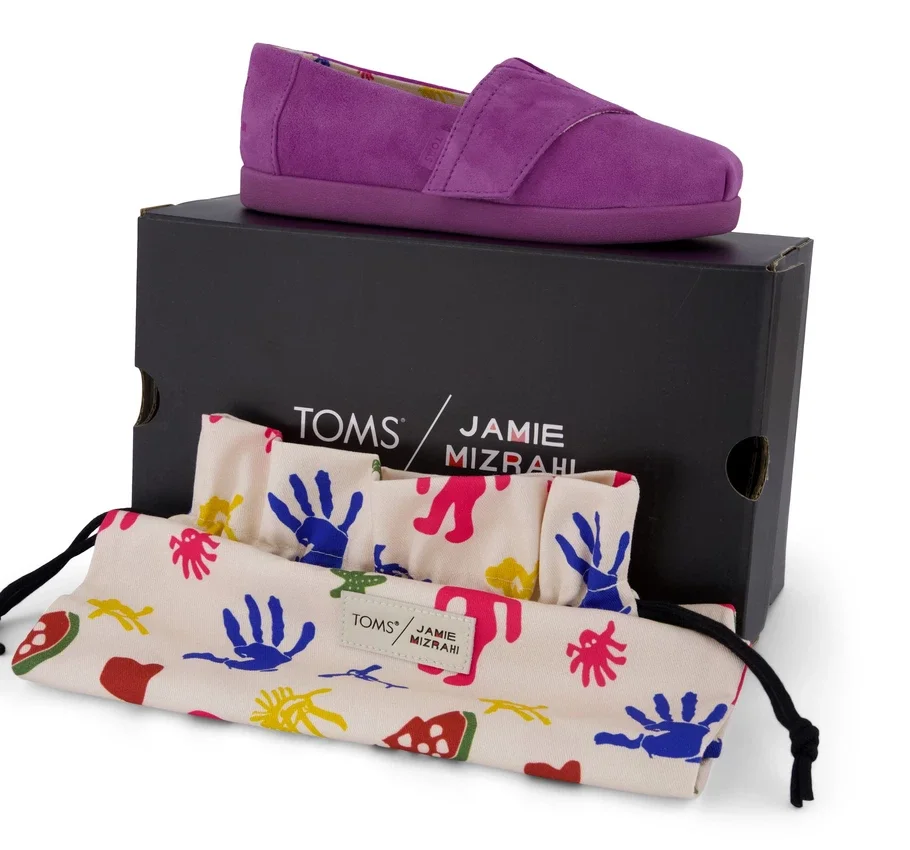 Chaussures TOMS x Jamie Mizrahi Classic Alpargata pour enfants Chaussures TOMS x Jamie Mizrahi Classic Alpargata pour enfants