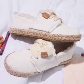 Espadrilles à lacets Carolina pour enfants Espadrilles à lacets Carolina pour enfants