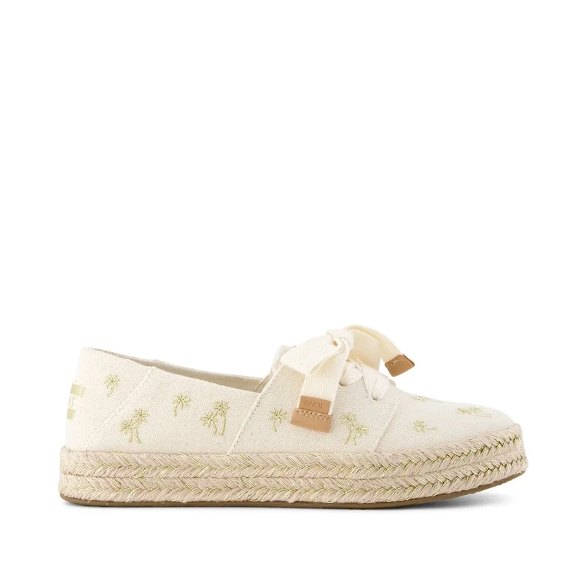 Espadrilles à lacets Carolina pour femme Espadrilles à lacets Carolina pour femme