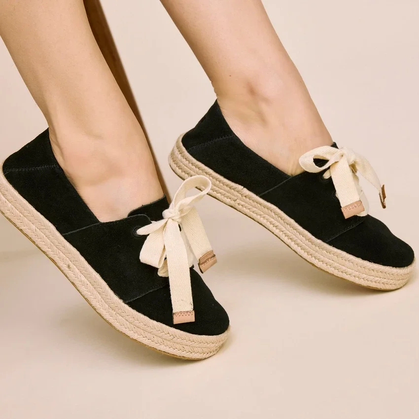 Espadrilles à lacets Carolina pour femme Espadrilles à lacets Carolina pour femme