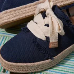 Espadrilles à lacets Carolina pour femme