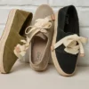 Espadrilles à lacets Carolina pour femme Espadrilles à lacets Carolina pour femme