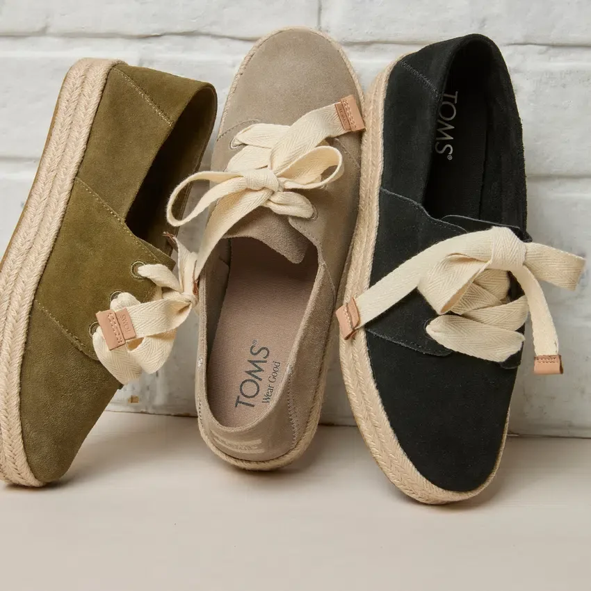 Espadrilles à lacets Carolina pour femme Espadrilles à lacets Carolina pour femme
