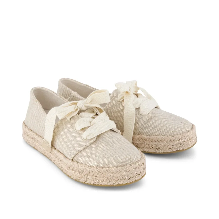 Espadrilles à lacets Carolina pour femme Espadrilles à lacets Carolina pour femme