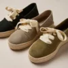 Espadrilles à lacets Carolina pour femme Espadrilles à lacets Carolina pour femme