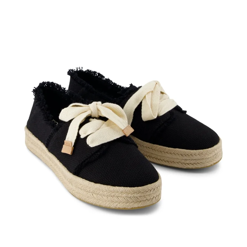 Espadrilles à lacets Carolina pour femme Espadrilles à lacets Carolina pour femme