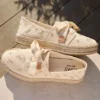 Espadrilles à lacets Carolina pour femme Espadrilles à lacets Carolina pour femme