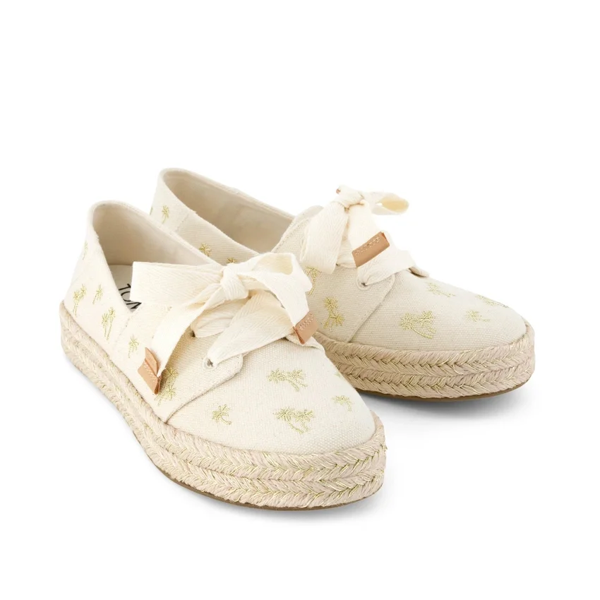 Espadrilles à lacets Carolina pour femme Espadrilles à lacets Carolina pour femme