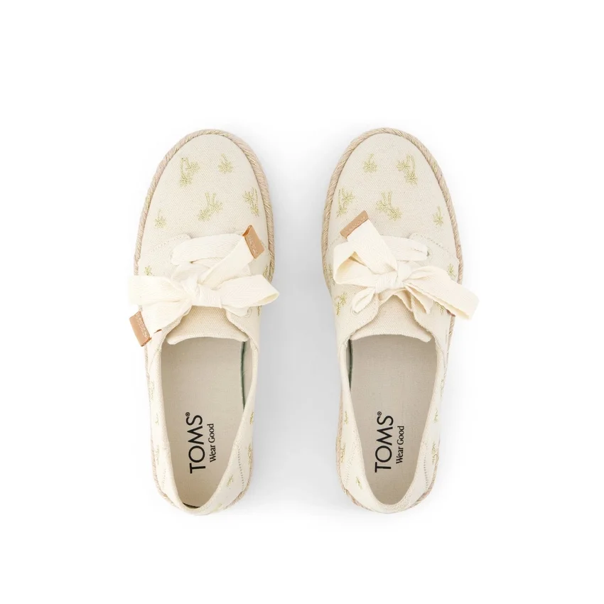 Espadrilles à lacets Carolina pour femme Espadrilles à lacets Carolina pour femme