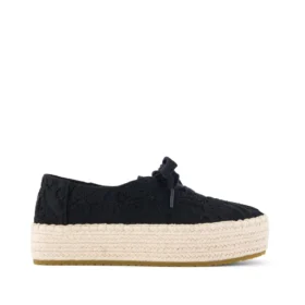Espadrilles à lacets à plateforme Valencia pour femme Espadrilles à lacets à plateforme Valencia pour femme