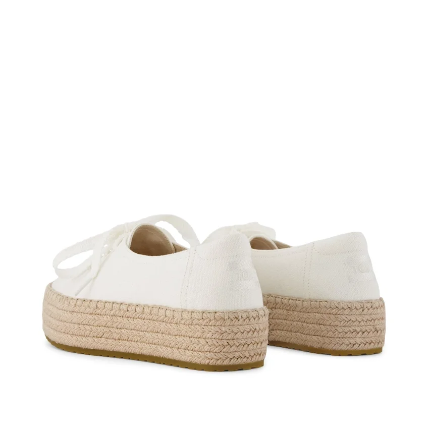 Espadrilles à lacets à plateforme Valencia pour femme Espadrilles à lacets à plateforme Valencia pour femme