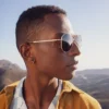Lunettes de Soleil unisexes Hudson fabriquées à la main