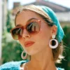 Lunettes de Soleil Victoria pour femme, fabriquées à la main Lunettes de Soleil Victoria pour femme, fabriquées à la main