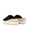 Sandales compensées mules croisées Diana pour femme Sandales compensées mules croisées Diana pour femme
