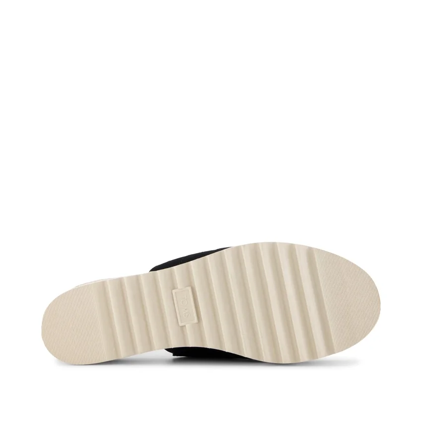 Sandales compensées mules croisées Diana pour femme Sandales compensées mules croisées Diana pour femme