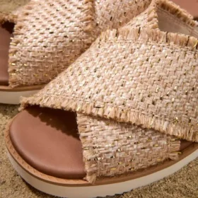Sandales croisées Mae pour femme