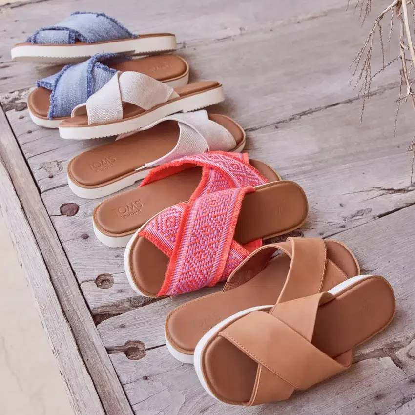 Sandales croisées Mae pour femme Sandales croisées Mae pour femme