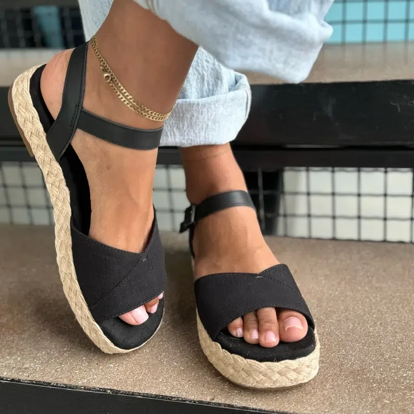 Sandales espadrilles à plateforme Abby pour femme Sandales espadrilles à plateforme Abby pour femme
