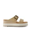Sandales mules à talon compensé et boucle Diana pour femme Sandales mules à talon compensé et boucle Diana pour femme
