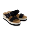 Sandales mules à talon compensé et boucle Diana pour femme Sandales mules à talon compensé et boucle Diana pour femme