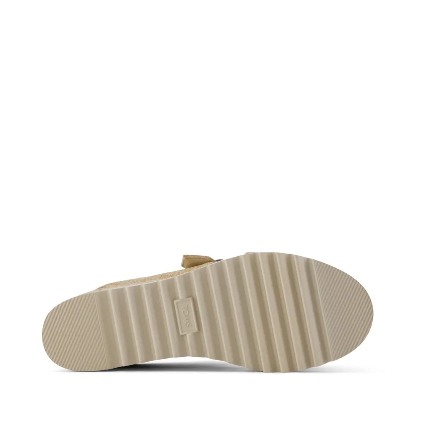 Sandales mules à talon compensé et boucle Diana pour femme Sandales mules à talon compensé et boucle Diana pour femme