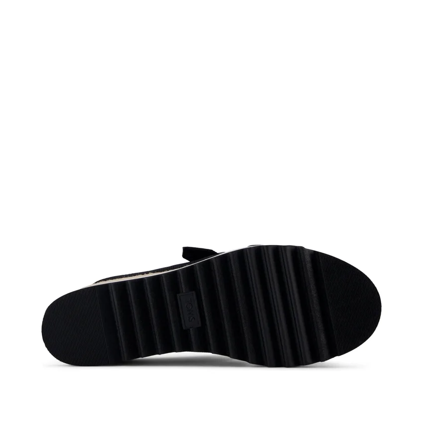 Sandales mules à talon compensé et boucle Diana pour femme Sandales mules à talon compensé et boucle Diana pour femme