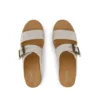Sandales mules à talon compensé et boucle Diana pour femme Sandales mules à talon compensé et boucle Diana pour femme
