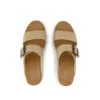 Sandales mules à talon compensé et boucle Diana pour femme Sandales mules à talon compensé et boucle Diana pour femme