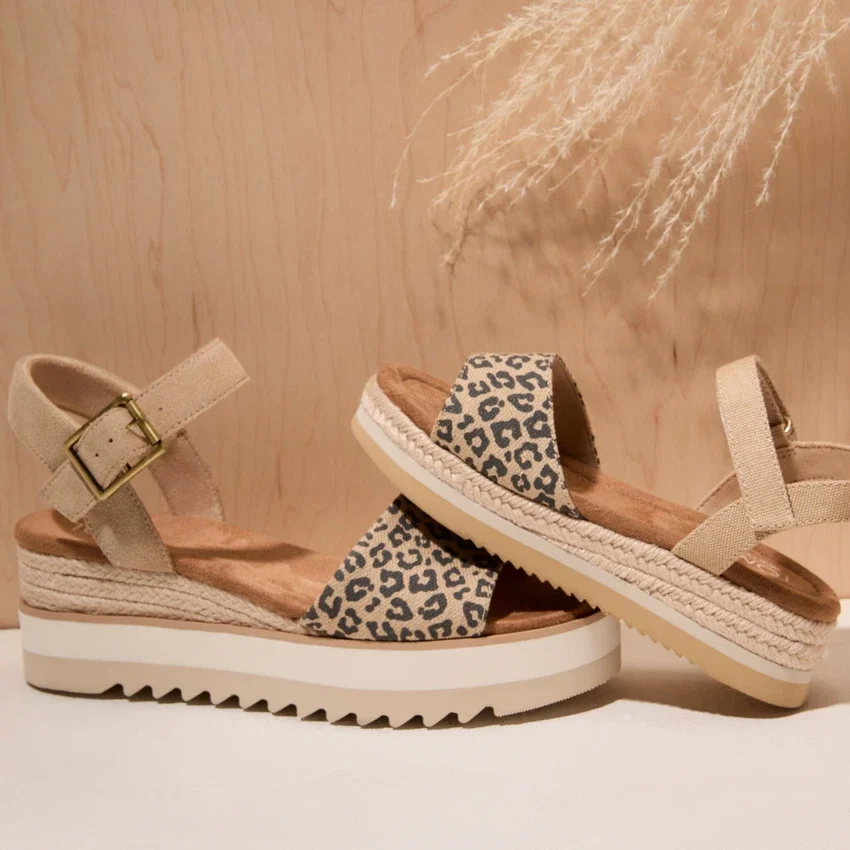 Sandales à talon compensé Diana pour femme Sandales à talon compensé Diana pour femme