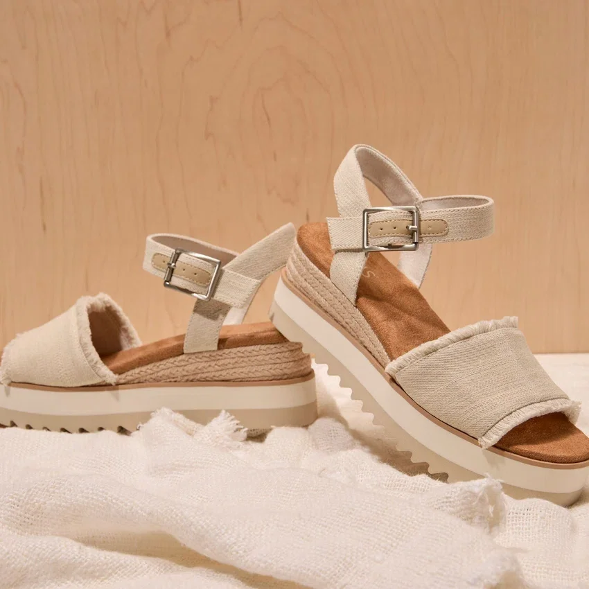 Sandales à talon compensé Diana pour femme Sandales à talon compensé Diana pour femme