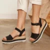 Sandales à talon compensé Diana pour femme Sandales à talon compensé Diana pour femme