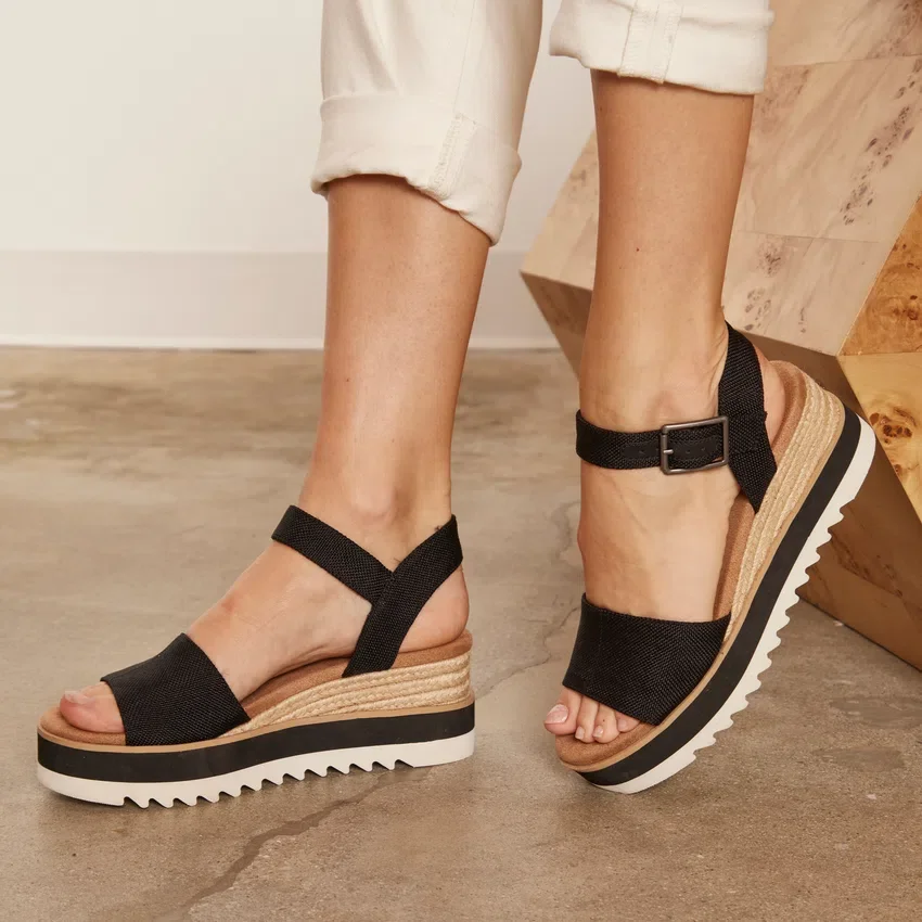 Sandales à talon compensé Diana pour femme Sandales à talon compensé Diana pour femme