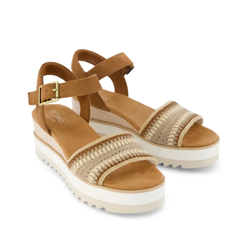 Sandales à talon compensé Diana pour femme Sandales à talon compensé Diana pour femme