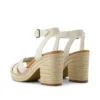 Sandales à talons compensés et lanières en corde Majorca pour femme Sandales à talons compensés et lanières en corde Majorca pour femme